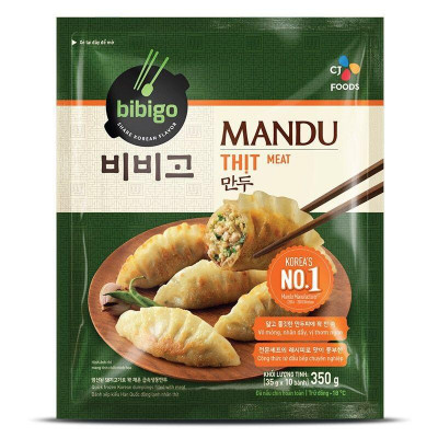 Bánh Mandu Thịt CJ Bibigo gói 175g