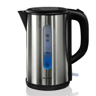 Ấm siêu tốc SilverCrest SWK 3000 A1 màu đen có chỉnh nhiệt Hàng chính hãng