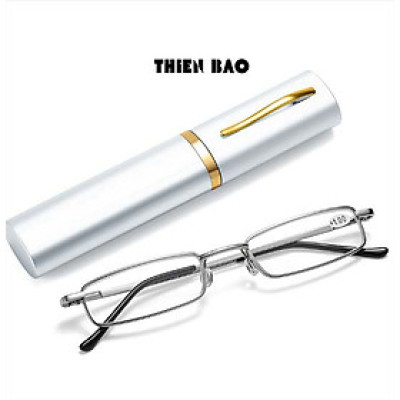 Kính lão thị, viễn thị đọc chữ KÍNH HÌNH BÚT KV77 đọc sách đọc chữ siêu rõ Mini Nhật Bản cao cấp Nam Nữ loại I chuẩn độ