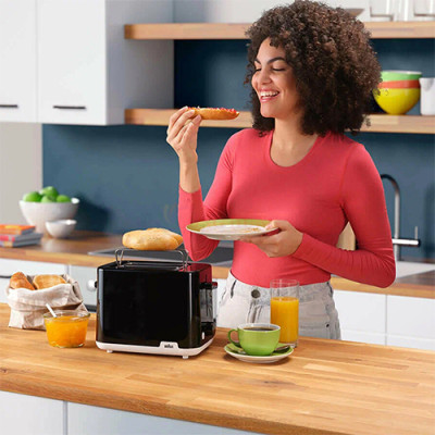 Máy nướng bánh mì Braun HT1010BK - Hàng chính hãng