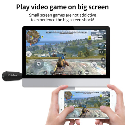 MiraScreen K6 - HDMI Không Dây - Thiết Bị HDMI Không Dây Mirascreen Kết Nối Điện Thoại,Máy Tính, Tivi Chất Lượng 4K Đạt Chuẩn Hiện Đại Đảm Bảo Chất Lượng Truyền Tải Luôn Ổn Định Và Nhanh Chóng - Phá Bỏ Mọi Giới Hạn Công Nghệ - Hàng Chính Hãng