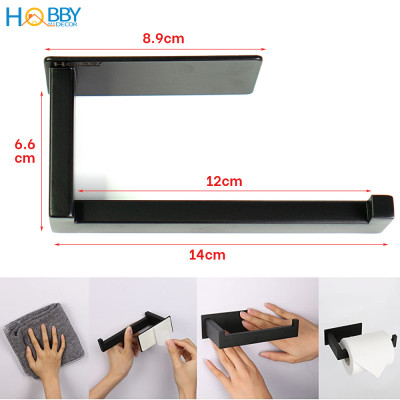 Giá treo cuộn giấy vệ sinh dán tường gạch men Hobby Home Decor G20