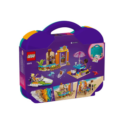 LEGO FRIENDS 42672 Đồ Chơi Lắp Ráp Vali Du Lịch Biển Sáng Tạo (188 chi tiết)