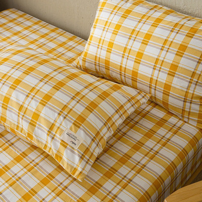 Bộ ga giường cotton Tici kẻ LIDACO cao cấp (Nhiều mẫu lựa chọn)