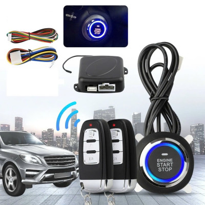 Bộ Khởi Động Xe Ô Tô Từ Xa Bằng Nút Bấm – Nút Đề Nổ 1 Chạm Thông Minh Smart Start/Stop System Cao Cấp, Dễ Lắp, Siêu Tiện Lợi: