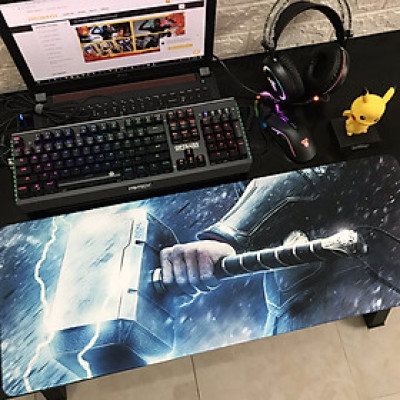 Miếng Lót Chuột, Bàn Di Chuột, mouse pad cỡ lớn siêu anh hùng/ hàng chính hãng