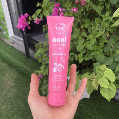 Gel rửa mặt Trái Nhàu Noni - Noni Cleansing Gel 100ml - Làm sạch dịu nhẹ, cấp ẩm cho da mềm mại, phù hợp cho mọi loại da
