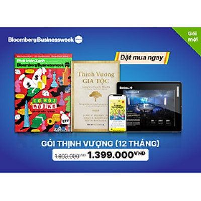 Bloomberg Businessweek Vietnam  - Combo 12 số (Tặng kèm sách Thịnh Vượng Gia tộc) - Freeship