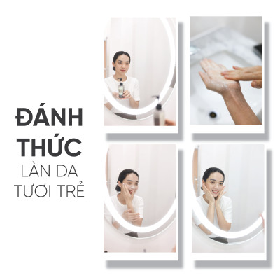 Sữa rửa mặt bùn khoáng loại bỏ tế bào da chết Lá House Bio Mud Mild Facial Wash 50ml/150ml