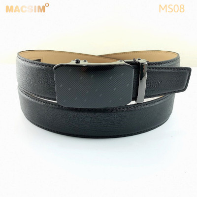 Thắt lưng nam da thật cao cấp nhãn hiệu Macsim MS08