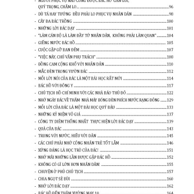 Hồ Chí Minh Gương Sáng Cho Muôn Đời - Di Sản Cho Muôn Đời Sau 