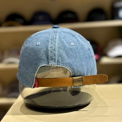 Nón kết, mũ lưỡi trai LV phối vải jeans form chuẩn thời trang cao cấp