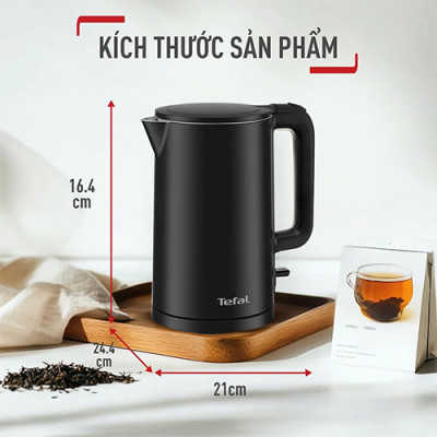 Bình đun siêu tốc Tefal 1.5 lít KO1408E0 - Hàng chính hãng