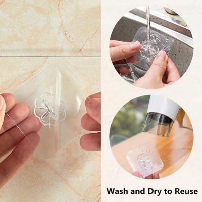 Combo 5 Móc Dính Tường Siêu Dính, Móc Dán Tường Chắc Chắn, Móc Treo Gắn Tường, Móc Treo Đồ Dùng Gia Đình. TakyHome 2213set5