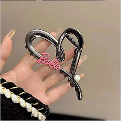 Kẹp càng cua Barbie Hình Trái Tim cách điệu Kẹp Tóc Cho Nữ - Phụ kiện Kẹp Tóc Ngọt Ngào