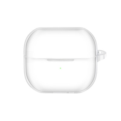 Bao case TPU trong suốt cho Samsung Galaxy Buds 3/ Buds 3 Pro kèm móc treo_ Hàng chính hãng