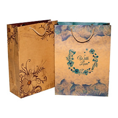TÚI KRAFT KN220 - 40X30X12 CM - NGẪU NHIÊN