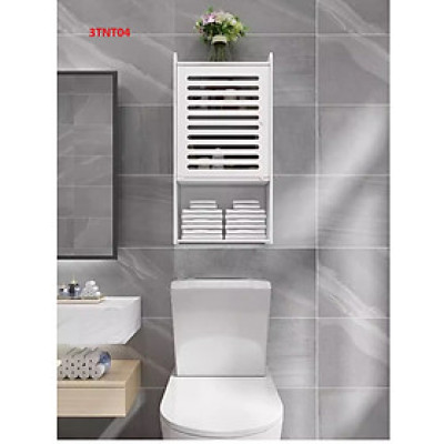 Tủ nhà tắm, tủ nhà vệ sinh, tủ nhà tắm chống thấm nước 3TNT04 - Nội thất lắp rắp Viễn Đông Adv
