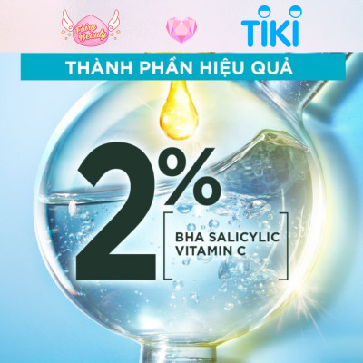 [GARNIER] Gel Rửa Mặt Chứa BHA Làm Sạch Sâu Dành Cho Da Dầu Mụn Bright Complete Anti-Acne Cleansing Gel 120ml