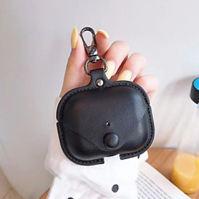 Bao Da Kai Dành cho Airpods 3 Kèm Móc Treo- Hàng Chính Hãng 