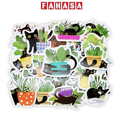 Sticker Đa Năng - Teenage CTE-066 - Black Cat