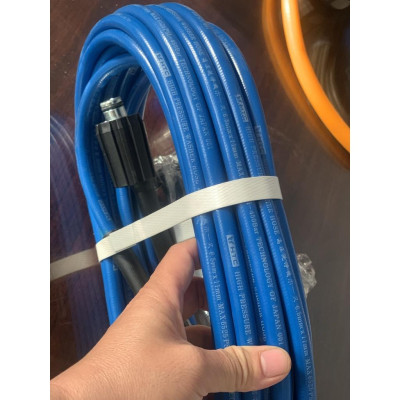 [Freeship]Dây xịt rửa xe HIỆU HTC LOẠI 10M, HTC6511-10W3 từ nhựa PVC áp lực cao 420 bar( 6090PSI),ĐK 6.5*11mm,