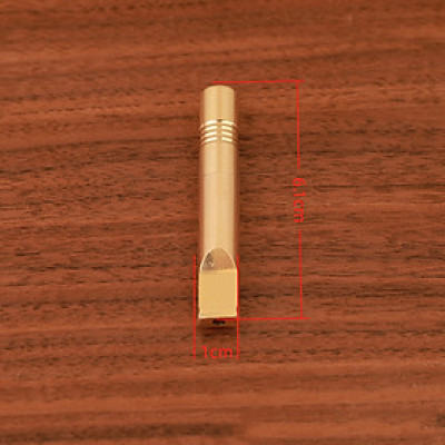 Đầu lọc thuốc bằng đồng thau, Dùng cho được cả size : Lớn + Vừa + Nhỏ, có thể tháo rời và vệ sinh giúp mỗi hơi thuốc luôn thơm mát như mới!