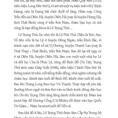 Truyện Danh Nhân Lê Quý Đôn