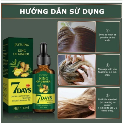 Tinh Dầu Xịt Mọc Tóc EELHOE: Tinh Chất Nhân Sâm và Gừng Tươi Thiên Nhiên Kích Thích Mọc Tóc Sau 7 Ngày Loại Tốt
