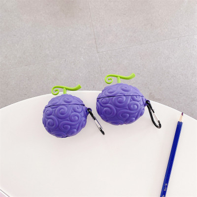 Bao Case OP Cho Airpods 1&2 / Airpods Pro / Airpods 3 Trái Ác Quỷ Luffy Gomu Gomu Nomi - Hàng Chính Hãng