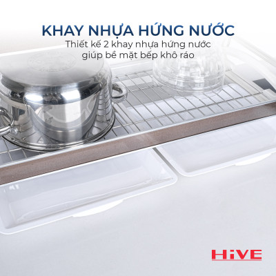 Giá úp chén bát DUAL 2 Tầng Inox 304 Cao Cấp