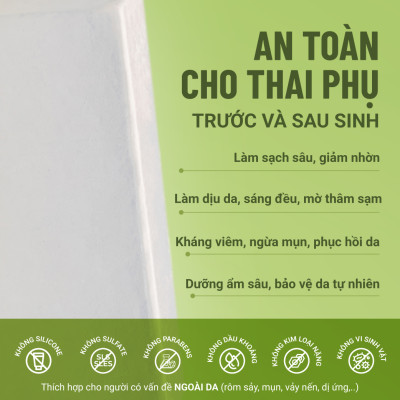 Xà Bông Rửa Mặt Thuần Chay Nha Đam Heebee