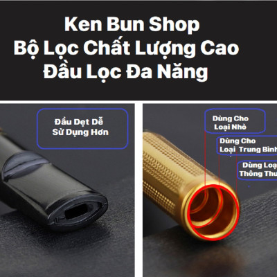 Tẩu Lọc Thuốc Adous Đa Năng Dùng Cho Tất Cả Size Nhỏ và Trung Bình và Thông Thường Công Nghệ Nhật Bản