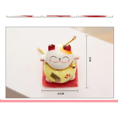 Bộ Tượng 5 Chú Mèo Thần Tài May Mắn và Bình Yên PaKaSa - Hàng chính hãng