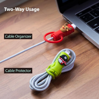 Cable Protector-Mr. Deer hàng chính hãng Bone