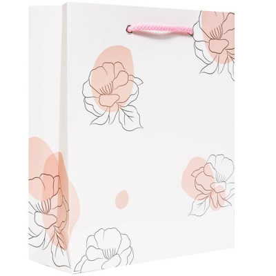 Túi Đựng Quà Camellia - Pretty Pink - 25 x 22 x 8 cm - The Sun 01