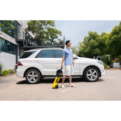 (Mới 2025) Máy phun rửa áp lực cao Karcher K 2 HR - Công suất 1400W, áp lực 110 bar phù hợp rửa xe - Bảo hành 24 tháng - Hàng Chính Hãng