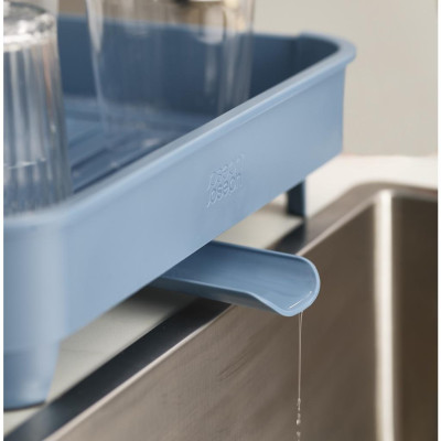 Kệ phơi tách chén Joseph Joseph 003123 - Extend Expandable Dish Drainer Editions Blue