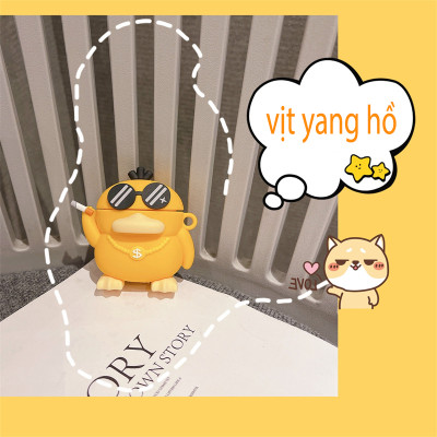 Bao Case Ốp cho Airpods 1&2 / Airpods Pro / AirPods 3 Vịt Yang Hồ - Hàng Chính Hãng