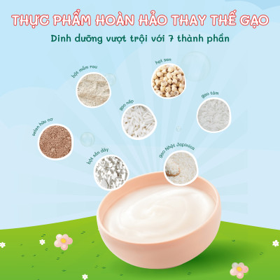 Bột nấu công thức Mabu dành cho trẻ ăn dặm 400g
