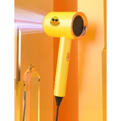Sấy tóc con vịt vàng mini , phụ kiện làm đẹp  tóc không thể thiếu của chị e phụ nữ 
