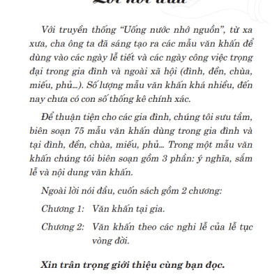 Tập Văn Cúng Gia Tiên (Tái Bản 01)