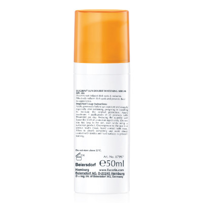 Kem chống nắng giúp dưỡng trắng da Eucerin Double SPF 50+