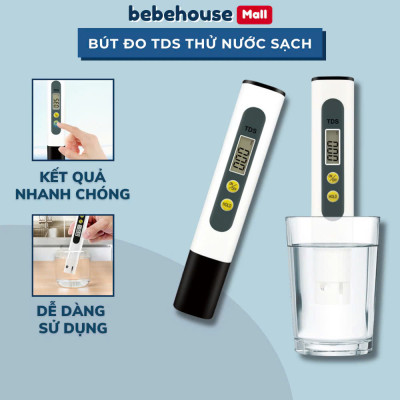 Bút Thử Nước Sạch TDS Loại Tốt – Kiem Tra Chất Lượng Nước Nhanh Chóng, Chính Xác, Dễ Dùng