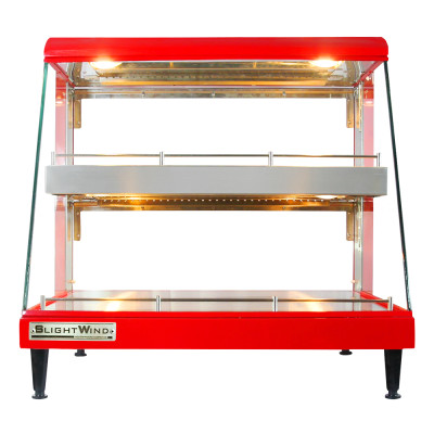 Tủ giữ nóng trưng bày thức ăn Slightwind SWHA 2 tầng - Hàng chính hãng