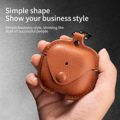 Bao Da Simple Style cho Airpods 4 - Hàng Chính Hãng