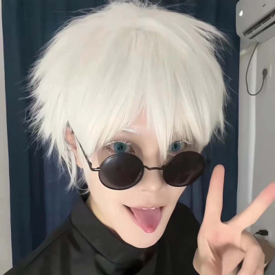 Kính mát thầy bói mắt thủy tinh nhỏ mini Cosplay
