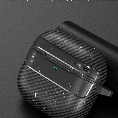 Bao Case Ốp TPU Carbon cho Airpods 4 - Hàng Chính Hãng