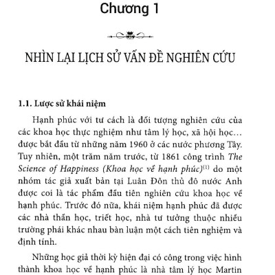 Hạnh Phúc Của Người Việt Nam Khái Niệm, Cách Tiếp Cận & Chỉ Số Đánh Giá