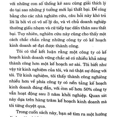 Lập Kế Hoạch Kinh Doanh Trong 1 Giờ